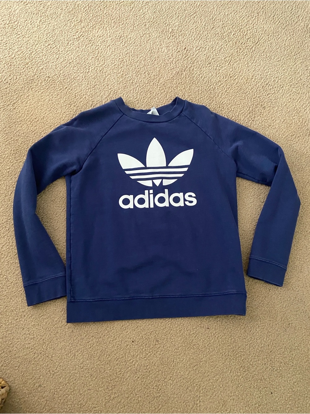 Adidas Navy blue sweatshirt